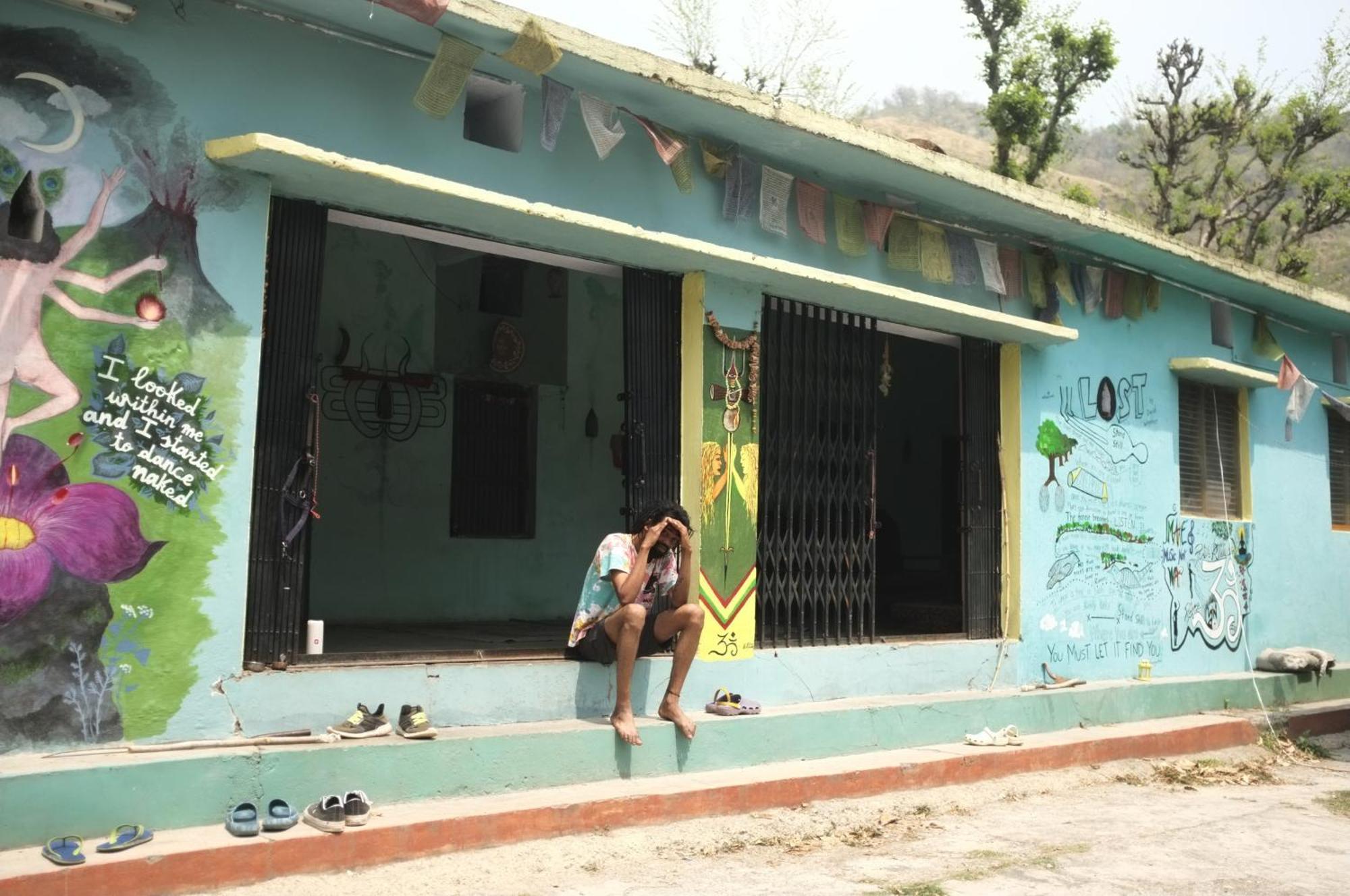 Clan Boho Hostel Rishīkesh Buitenkant foto