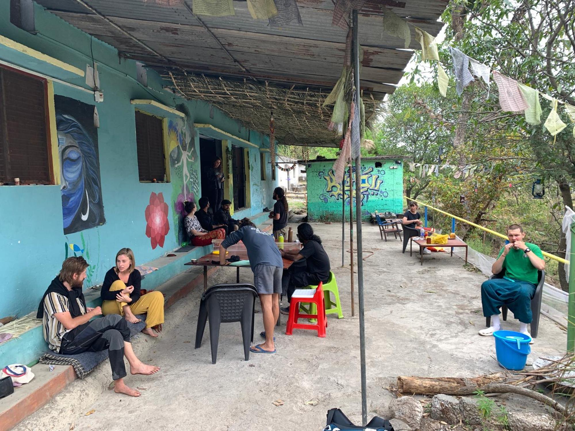 Clan Boho Hostel Rishīkesh Buitenkant foto